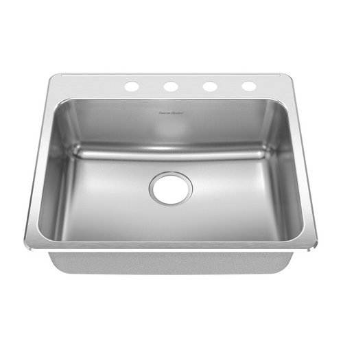 American Standard 15SB.252284.073 Drop In Single Bowl Kitchen Sink with 8